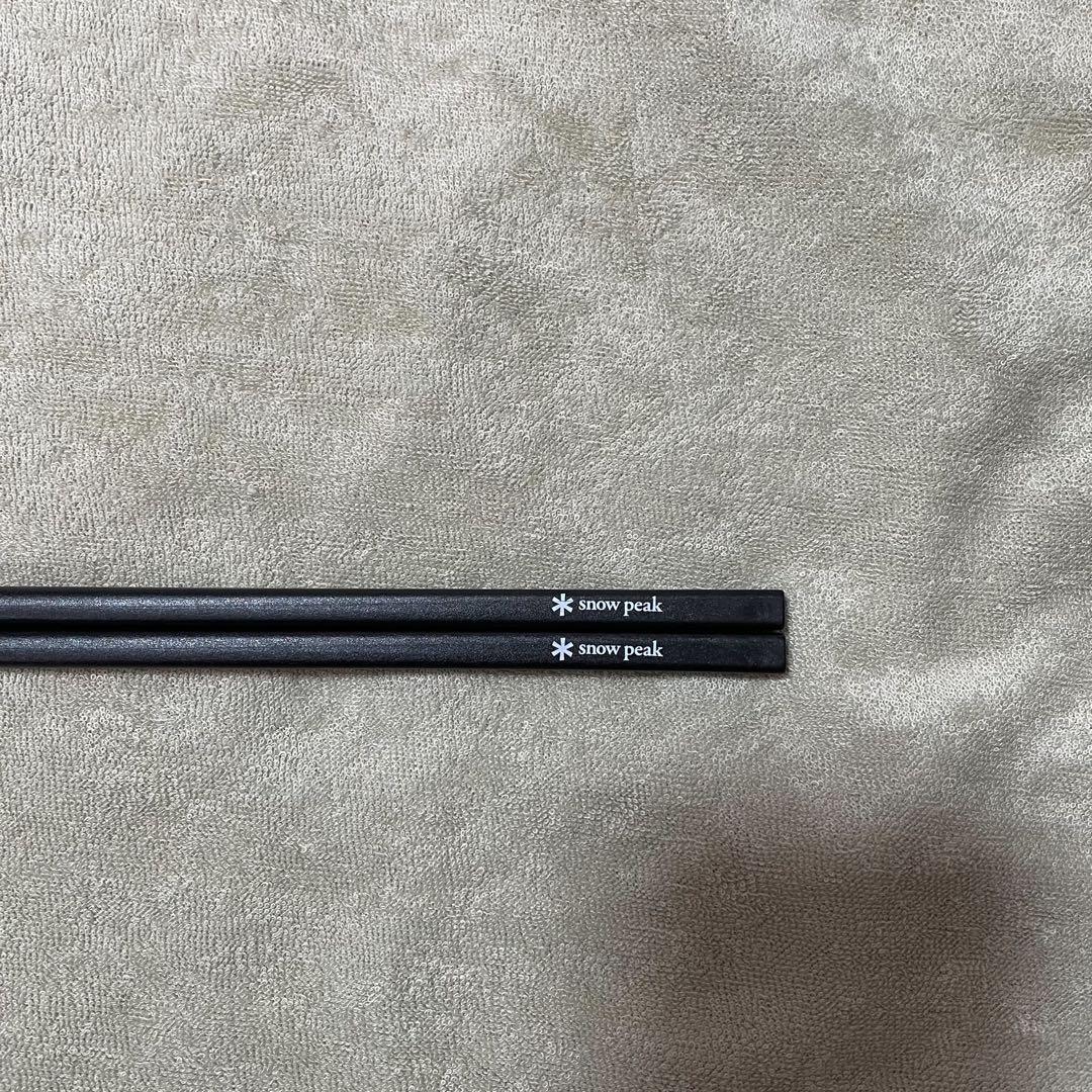  peak スノーピーク 菜箸 廃盤モデル