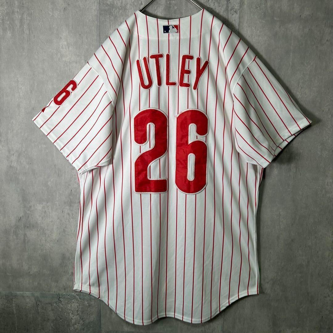 Majestic MLB Phillies Utley ユニフォーム 54サイズ