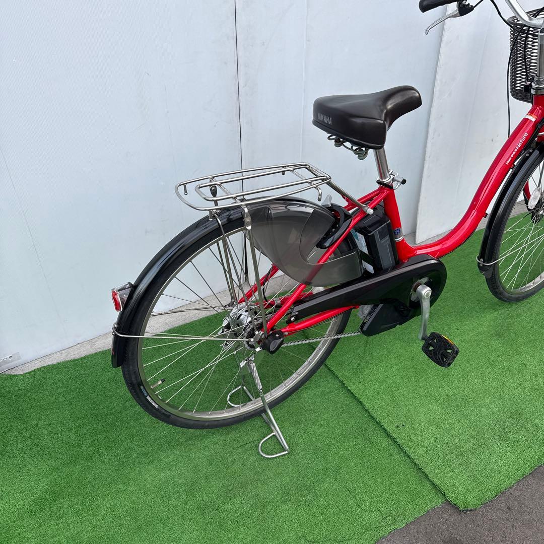 YAMAHAヤマハ電動アシスト自転車26インチ 12.3Ahレッド