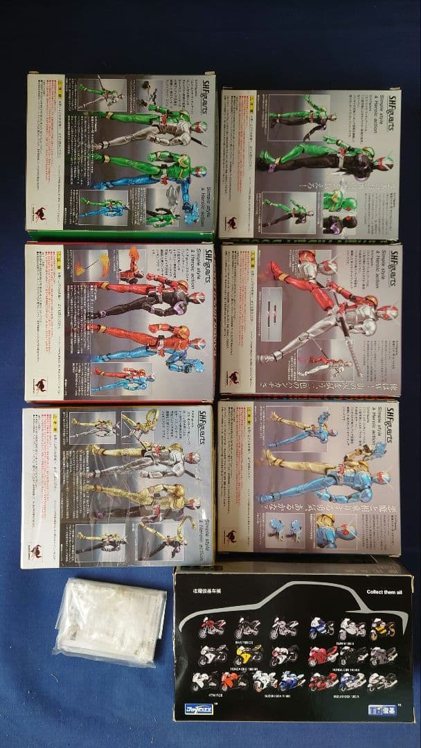 S.H.figuarts 仮面ライダーW 9体セット & オマケ
