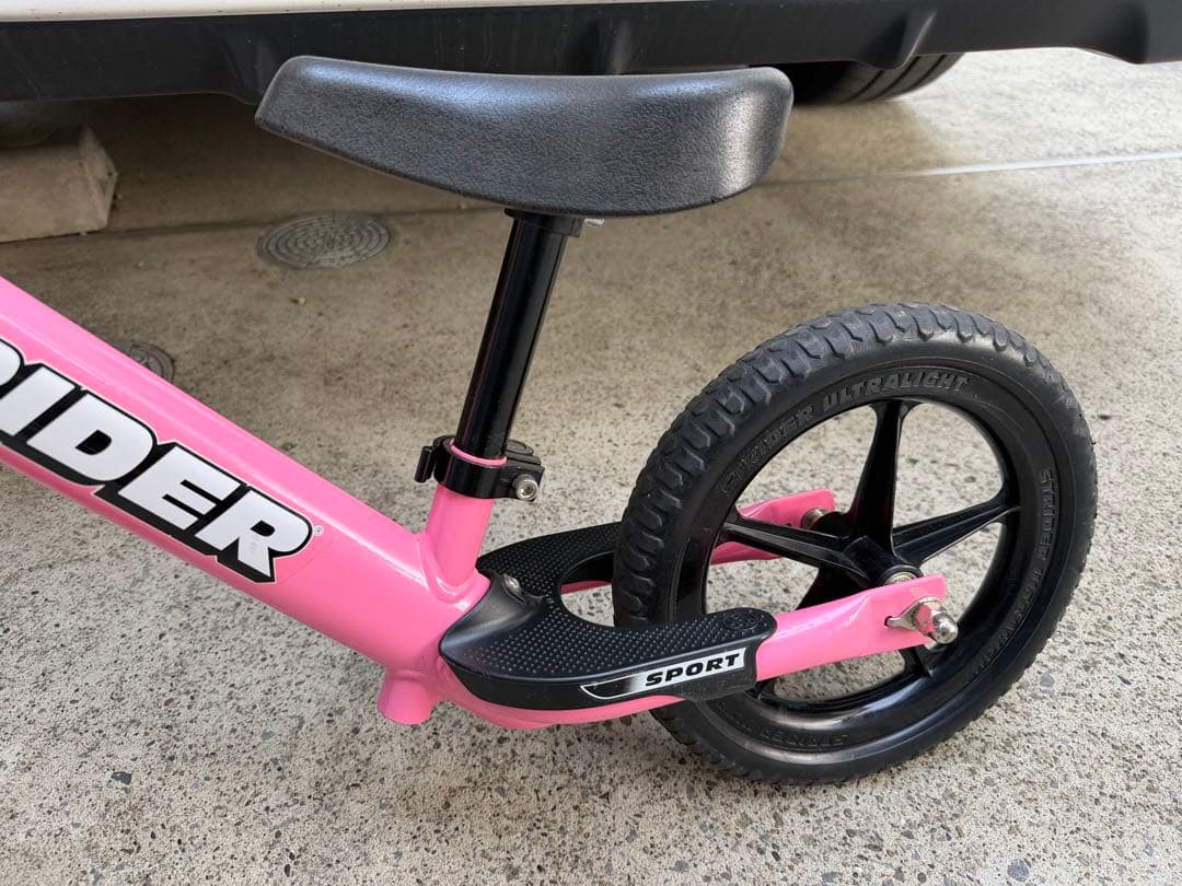 【使用少】STRIDER ストライダースポーツ　ピンク　2021年