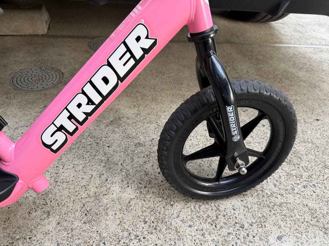 【使用少】STRIDER ストライダースポーツ　ピンク　2021年