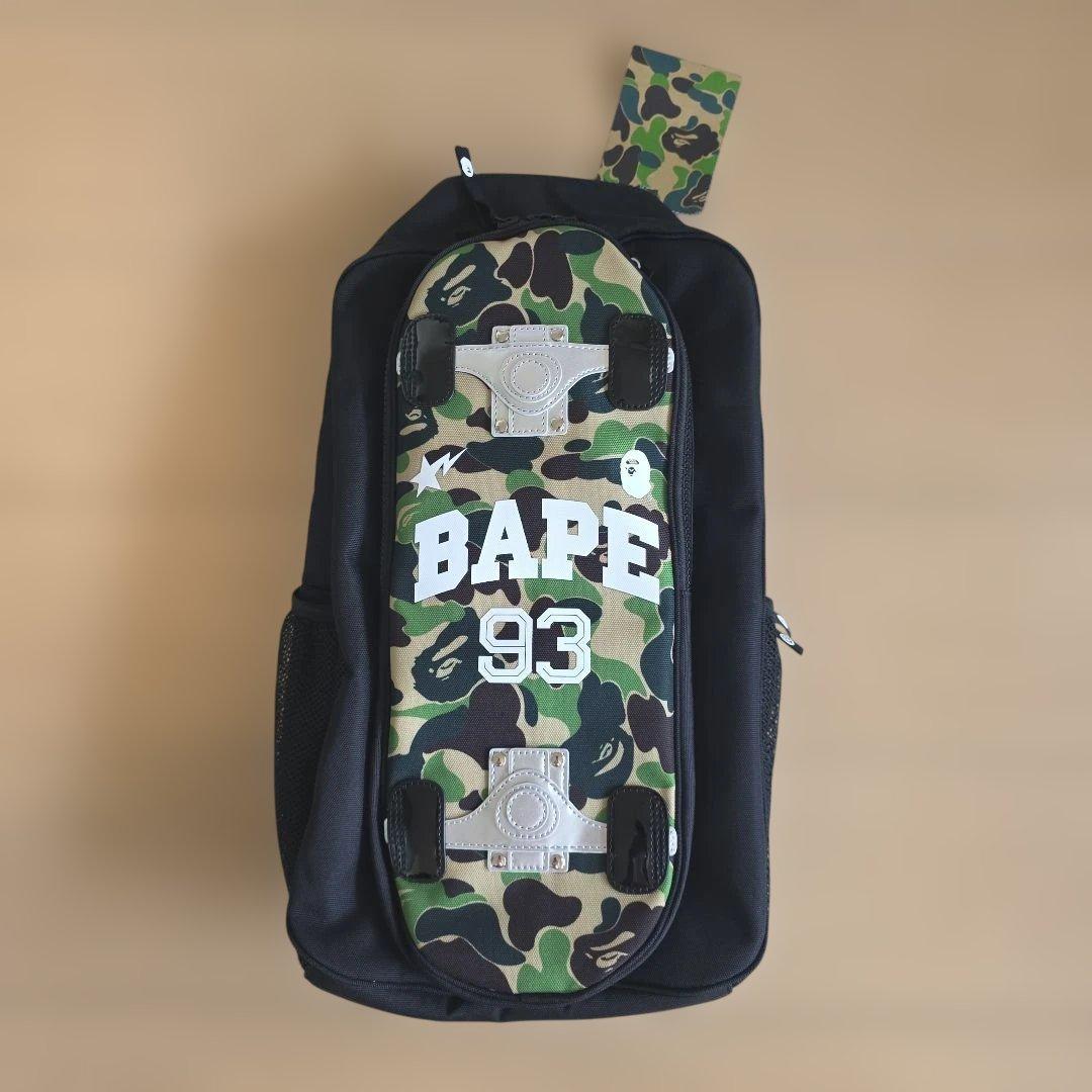 BAPE カモフラージュ バックパック 93　スケボーデザイン