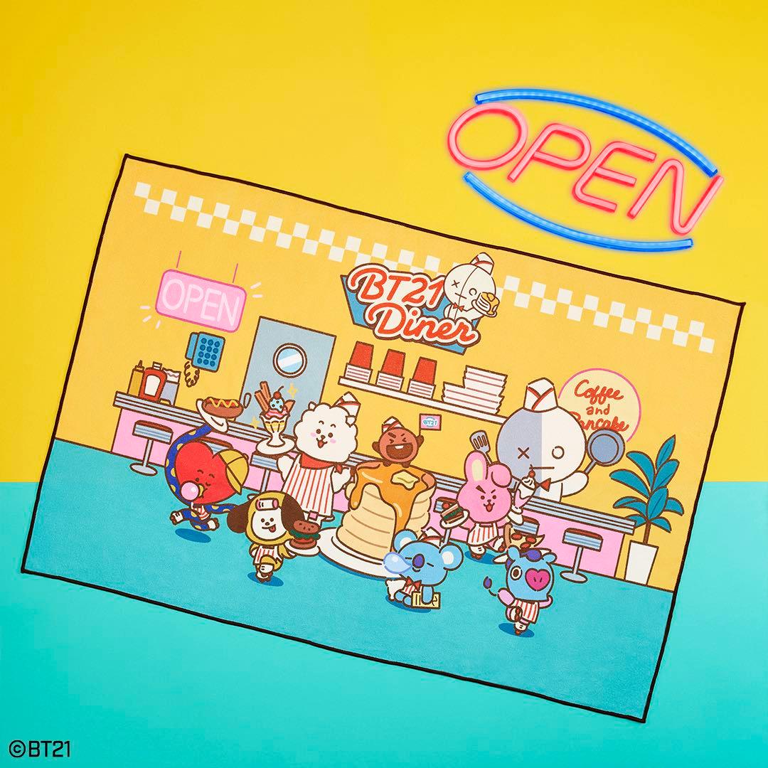 一番くじ BT21 Diner 全35種＋ラストワン賞フルコンプ　１ロット