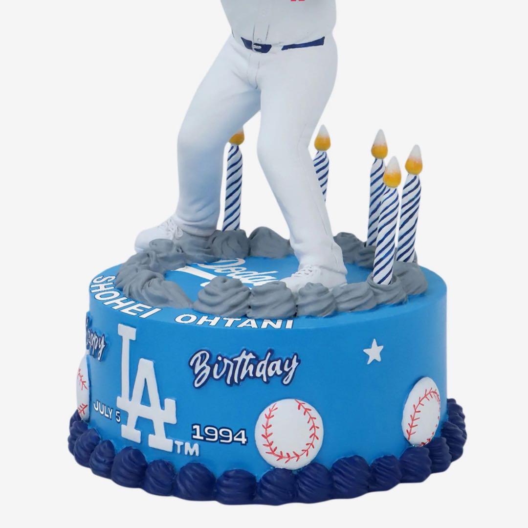 【世界300個限定】大谷翔平 バースデーケーキ ボブルヘッド 誕生日 ドジャース