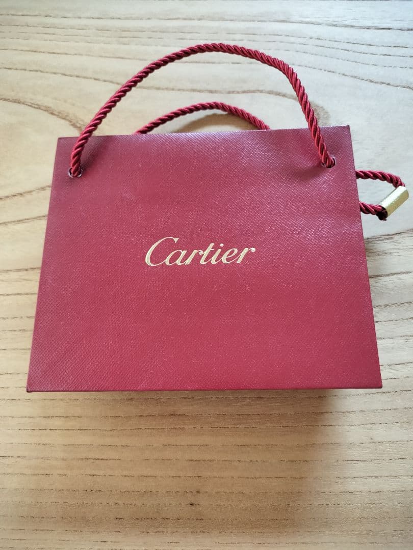 Cartier　カルティエ　【美品】　リングケース+外箱　各2個　＆　ミニ紙袋