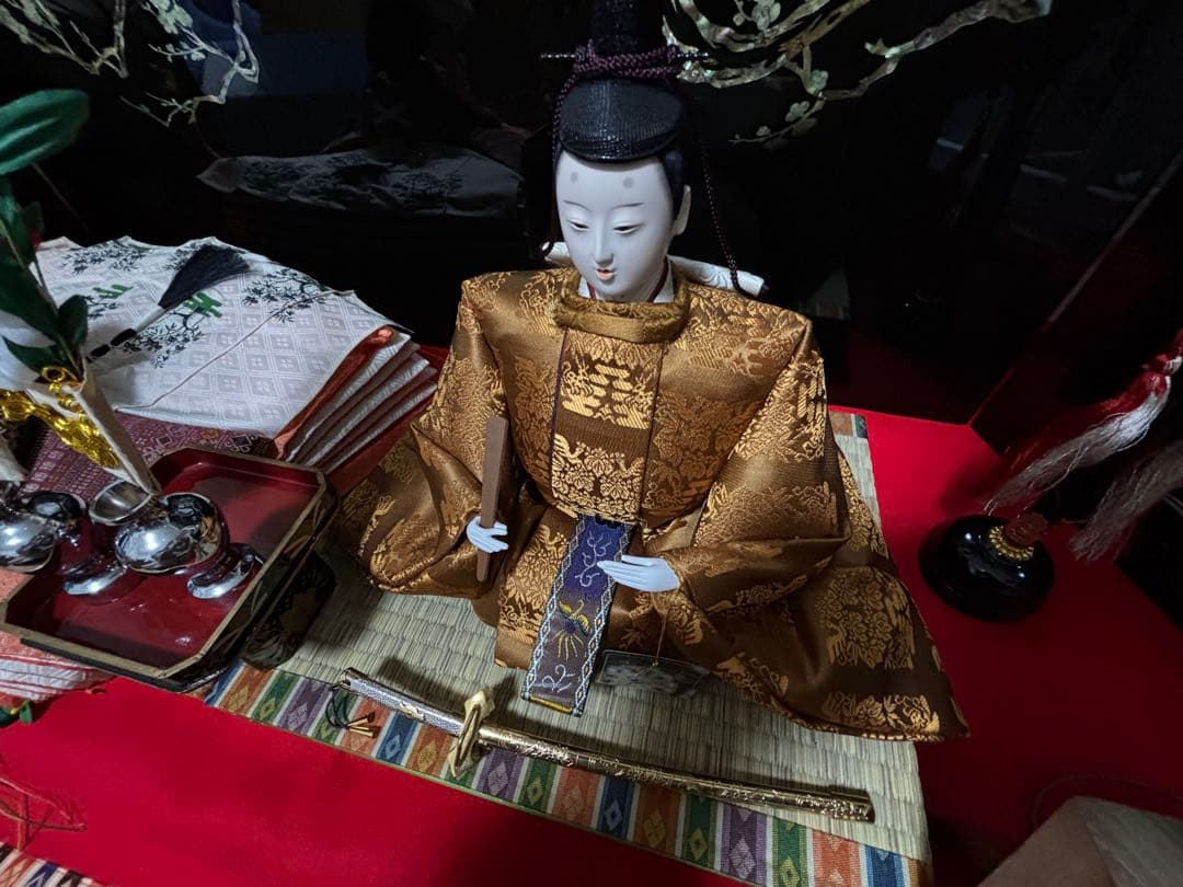 値下げ交渉可能！　美品　高級品　雛人形　親王飾り平安一甫　本製品　115センチ