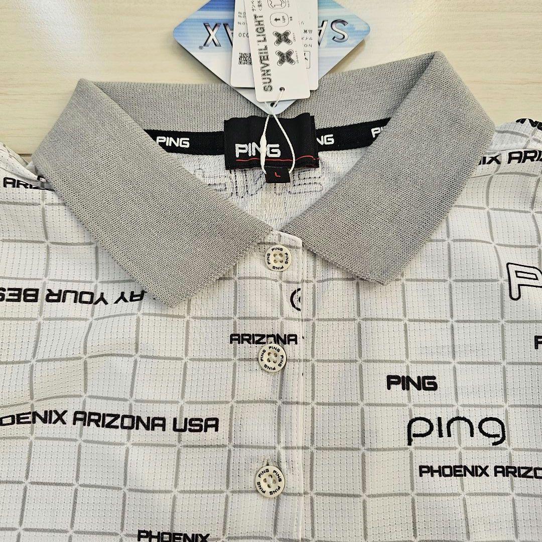 サイズL❤新品 PING レディース シャツ スカート 上下セット セットアップ