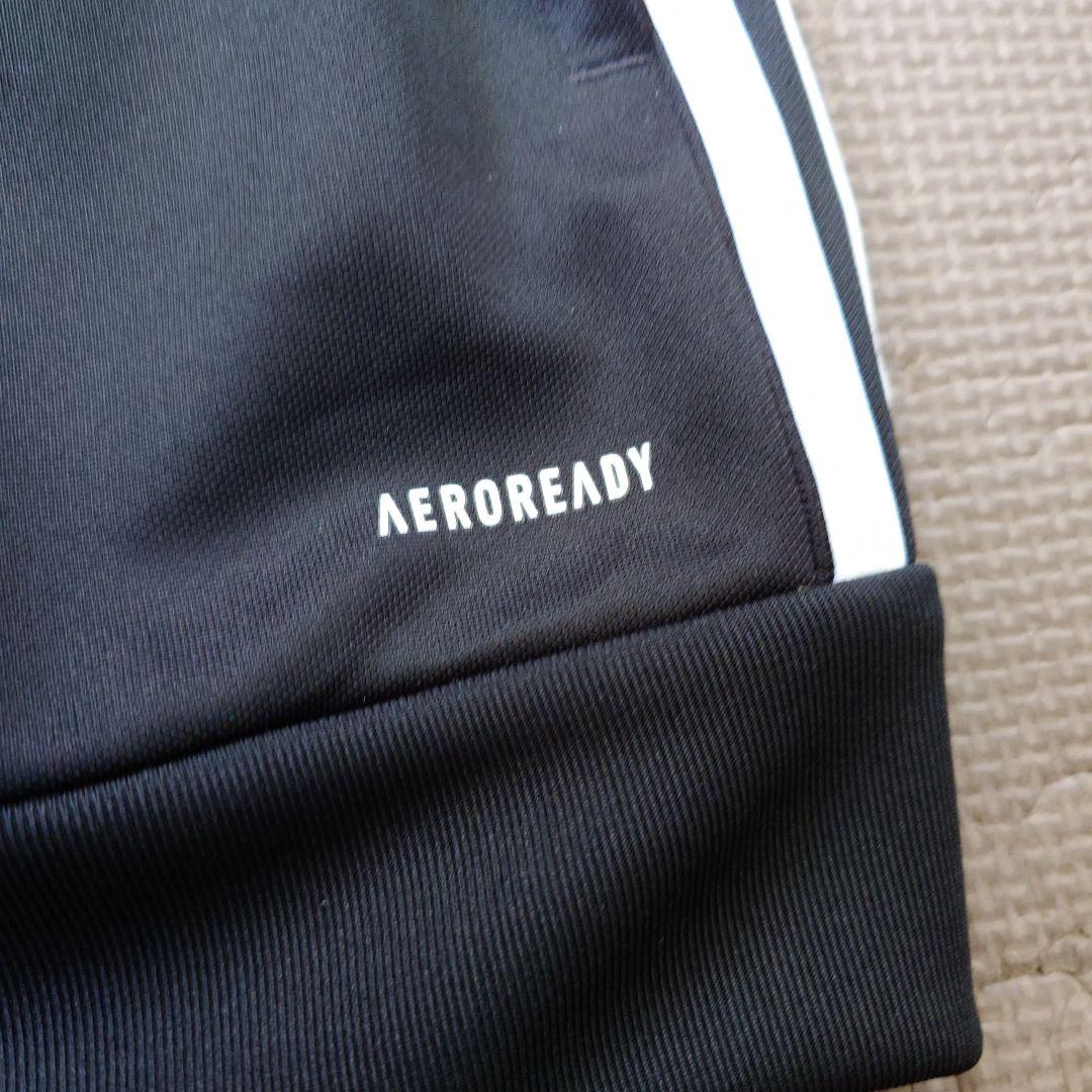 新品 adidas アディダス ジャージ上下 2XL ブラック ホワイトライン