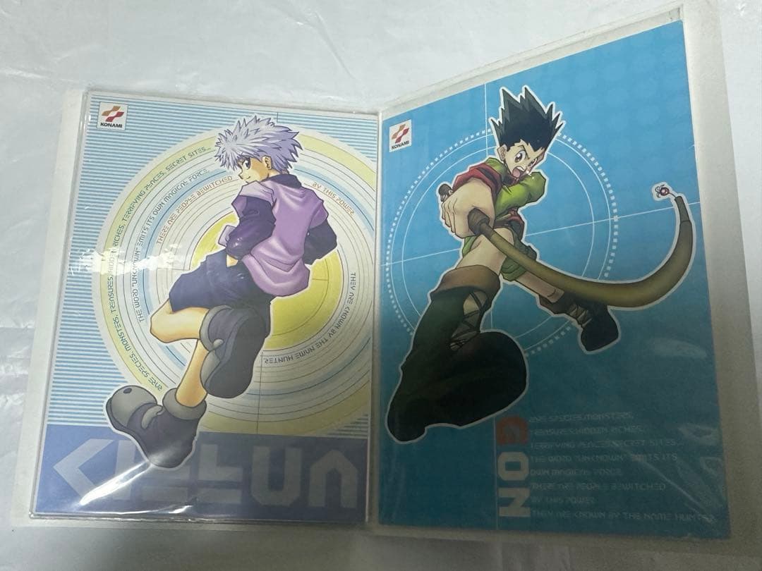 HUNTER×HUNTER ポストカード入れ　ポストカード19枚　旧