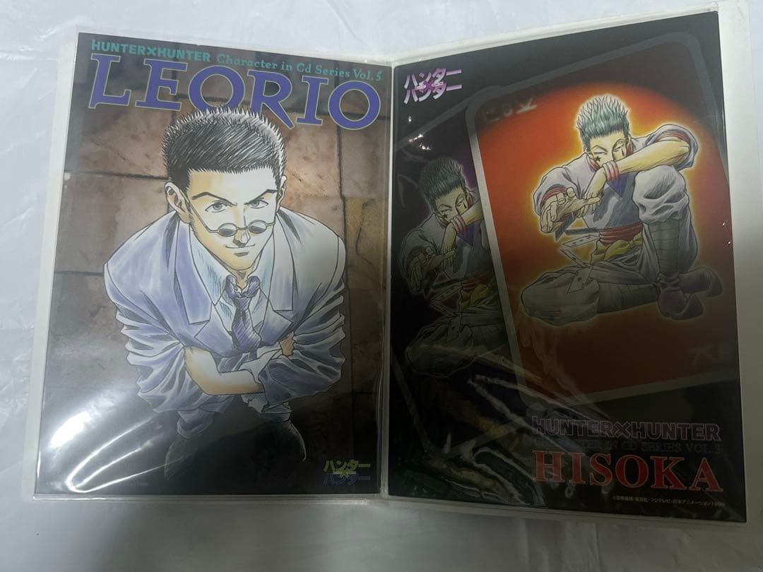 HUNTER×HUNTER ポストカード入れ　ポストカード19枚　旧