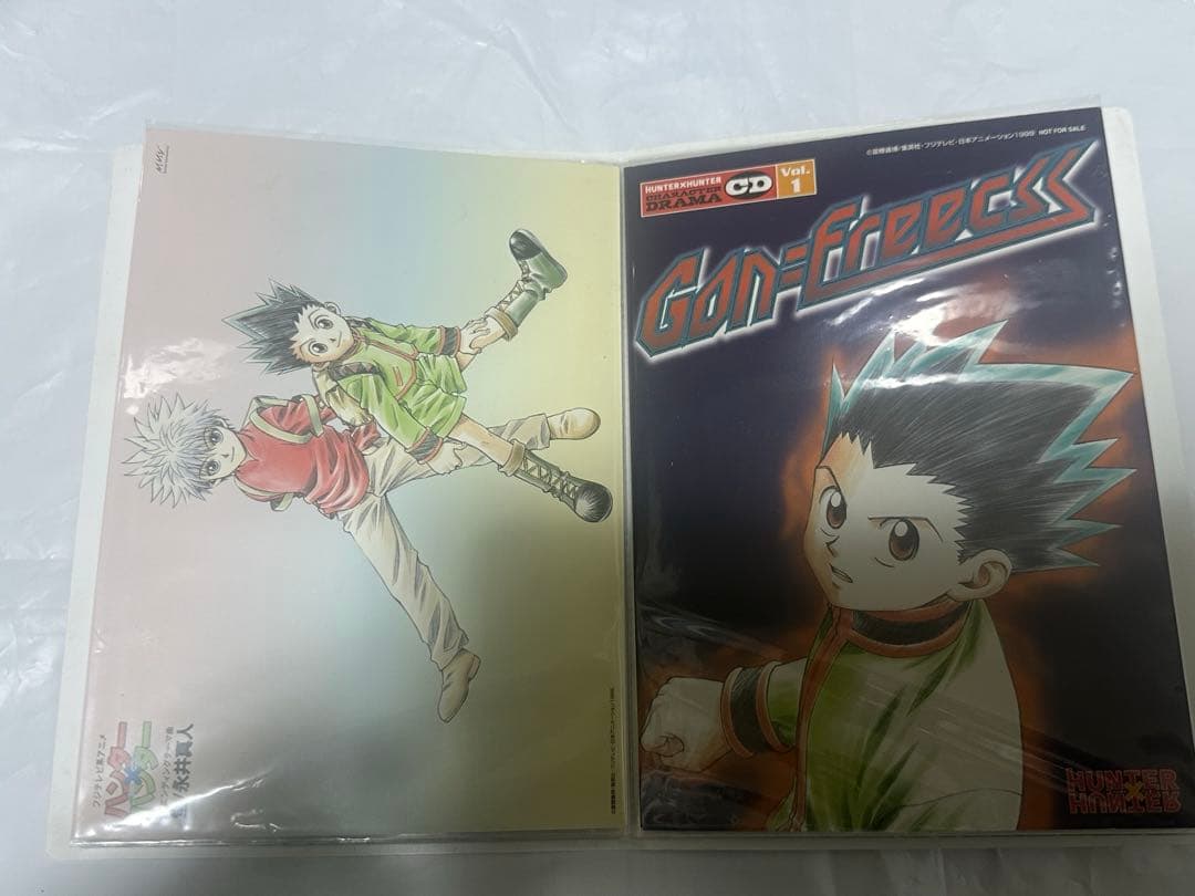 HUNTER×HUNTER ポストカード入れ　ポストカード19枚　旧