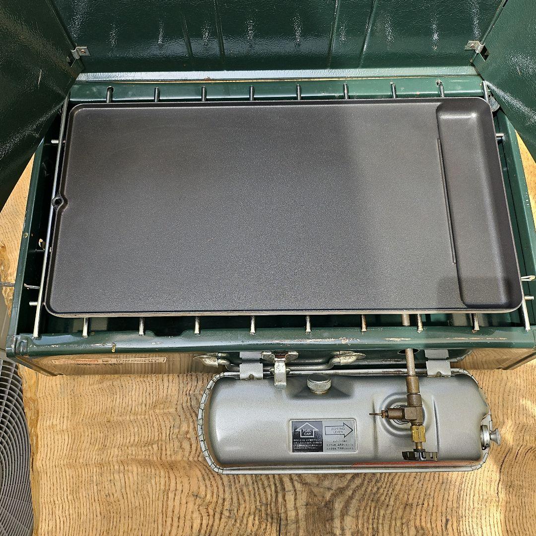 Coleman 414 ツーバーナーコンロ 無鉛ガソリン