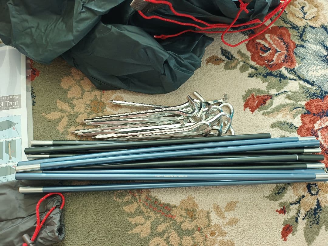 Bergans ベルガンス トロルヘッタ トンネルテント 2　dacポール