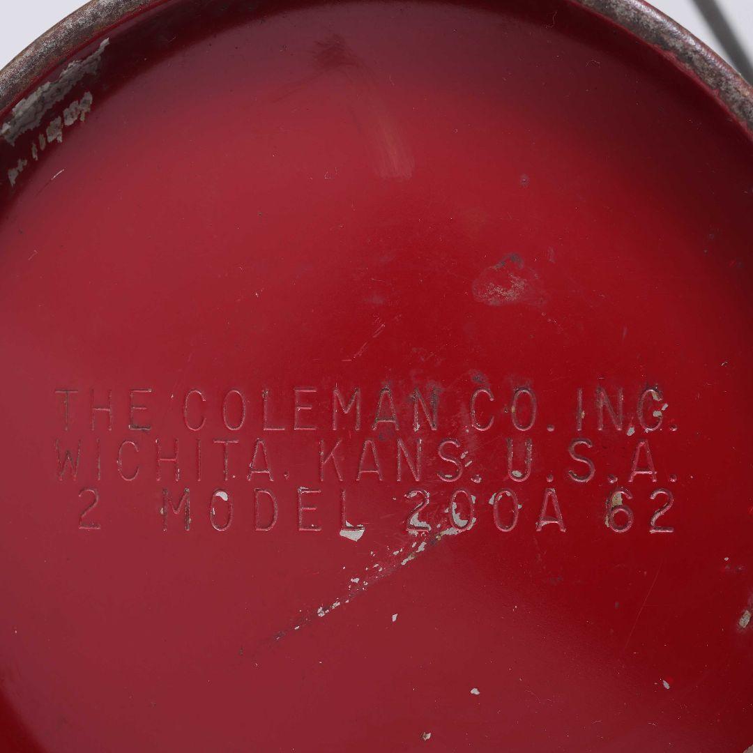 Coleman　200a 1962年2月製 希少なバーガンディ