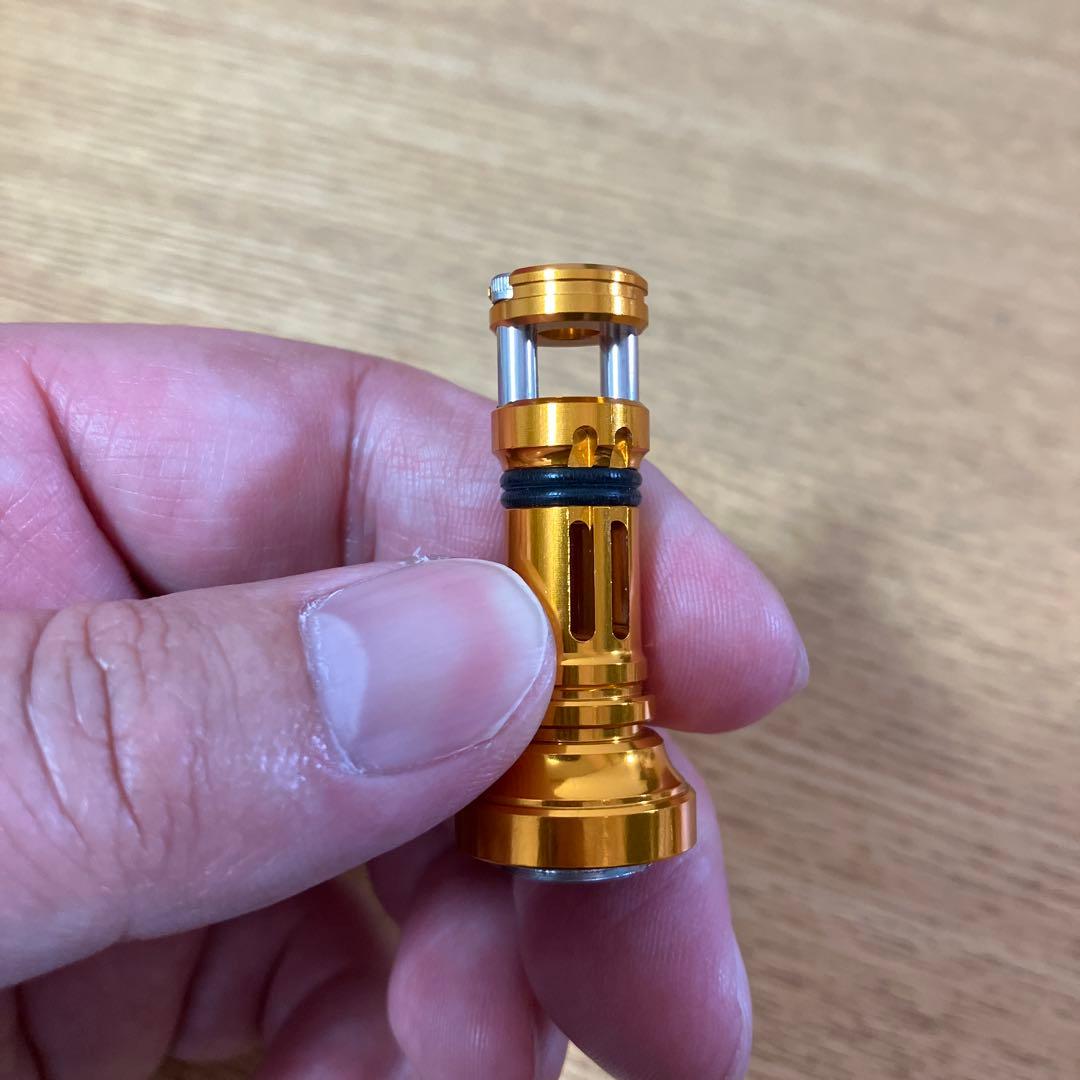 美品　ダイワ用　スタジオコンポジット　90mm ダブルハンドル　ドレス　スタンド