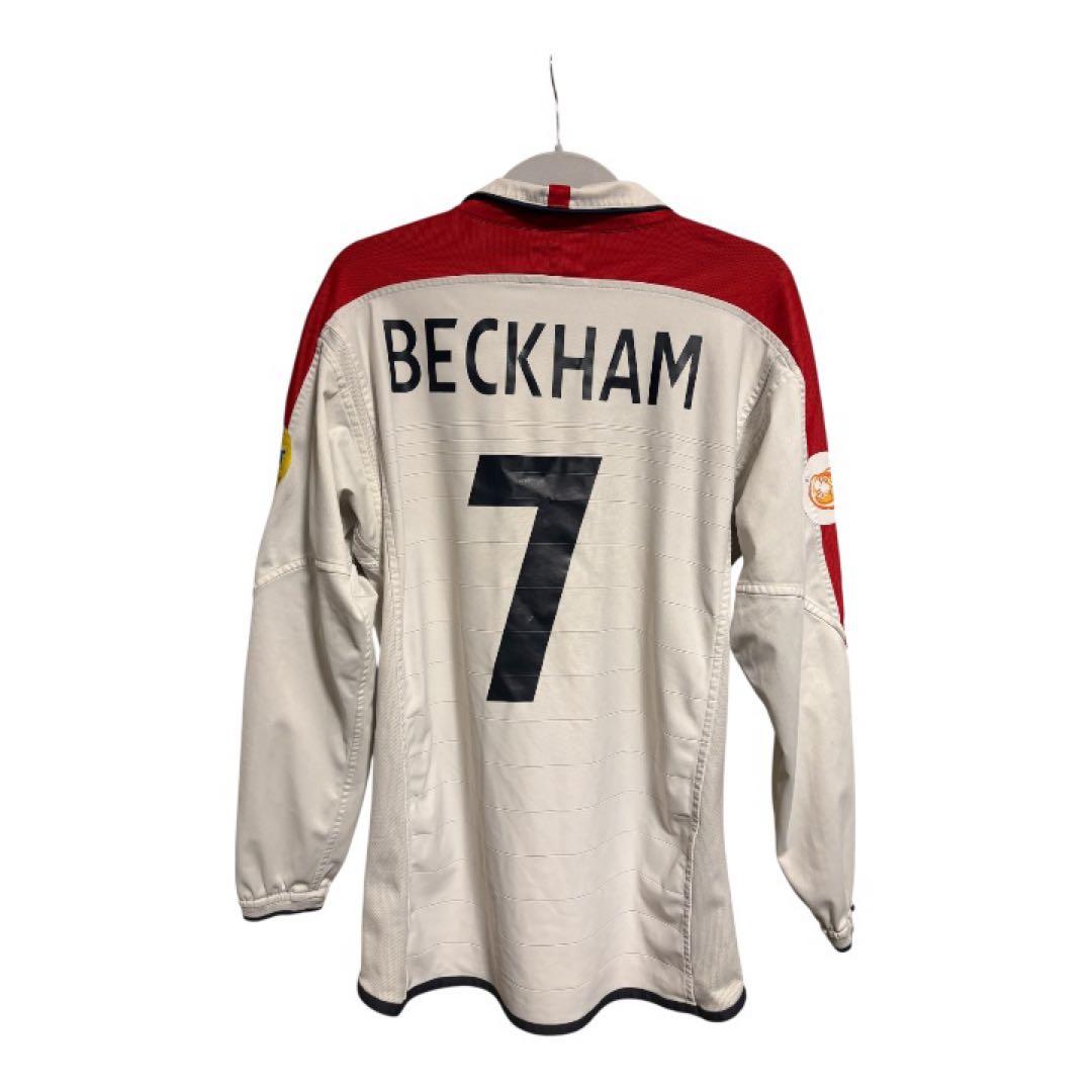 ベッカム　イングランド代表2004　長袖ユニフォーム