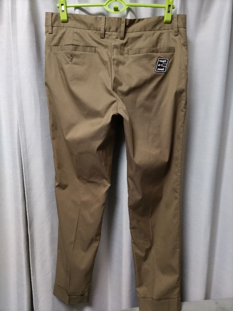 ラフアンドスウェル　ストレッチ　パンツ　ベージュ系