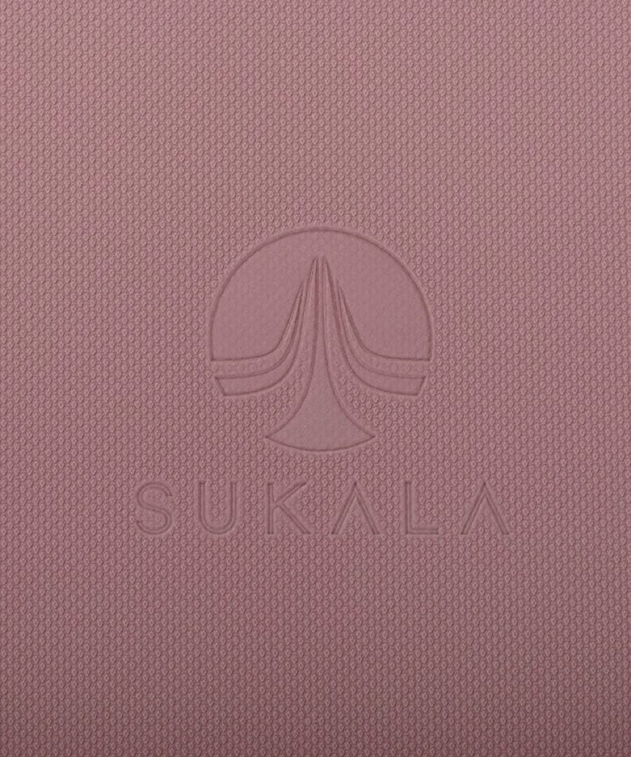 LAVA【SUKALA】リバーシブルヨガマット4mm 収納バッグ付　ピンク
