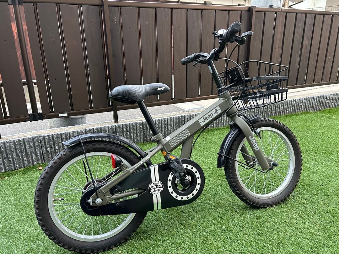 ジープ　jeep 16㌅　子供用自転車　OLIVE