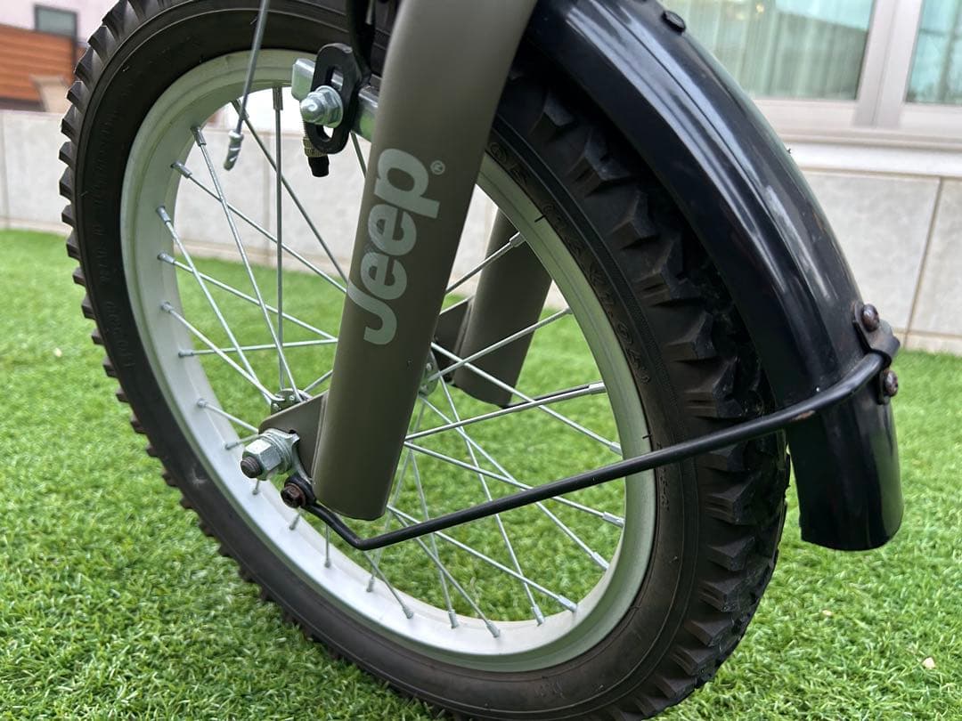 ジープ　jeep 16㌅　子供用自転車　OLIVE