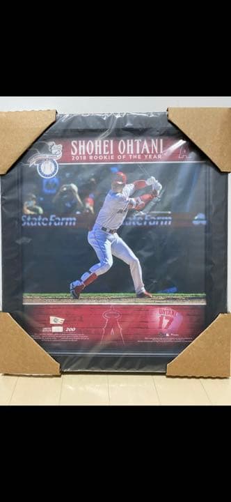 大谷翔平 メジャーデビュー戦記念 フォト MLB証明  世界で 200個