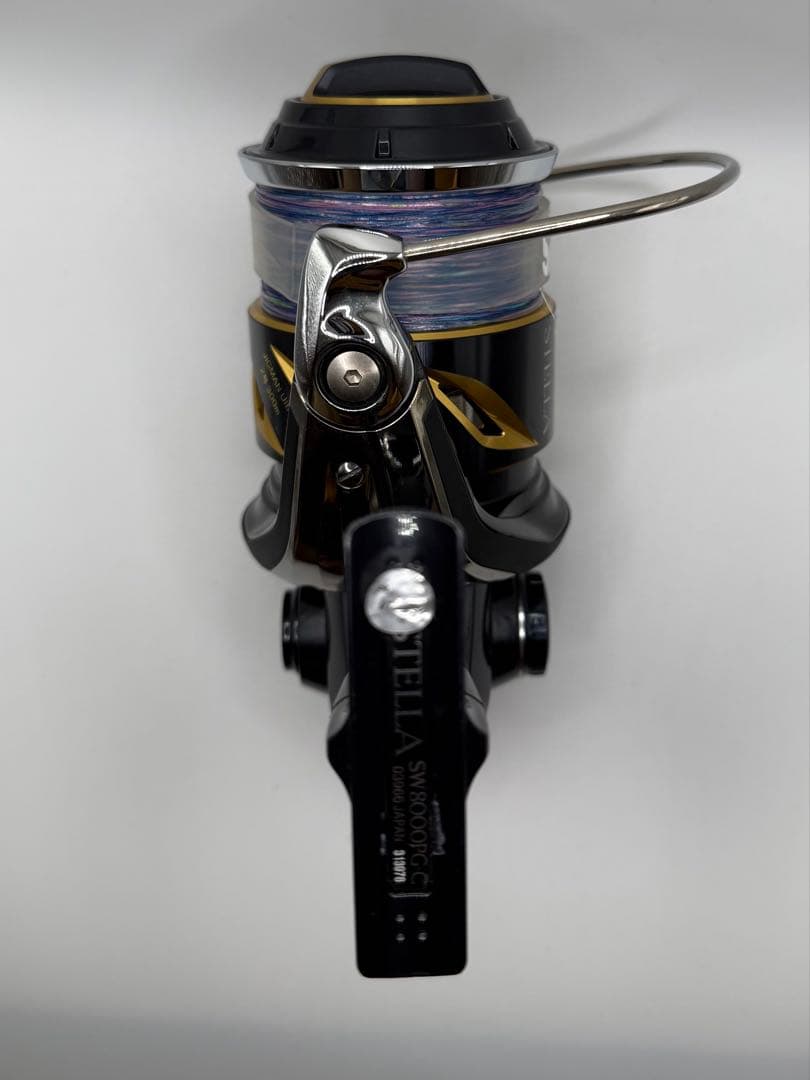 【美品】シマノ 19 ステラSW 8000PG(ジグマンウルトラ300m付)