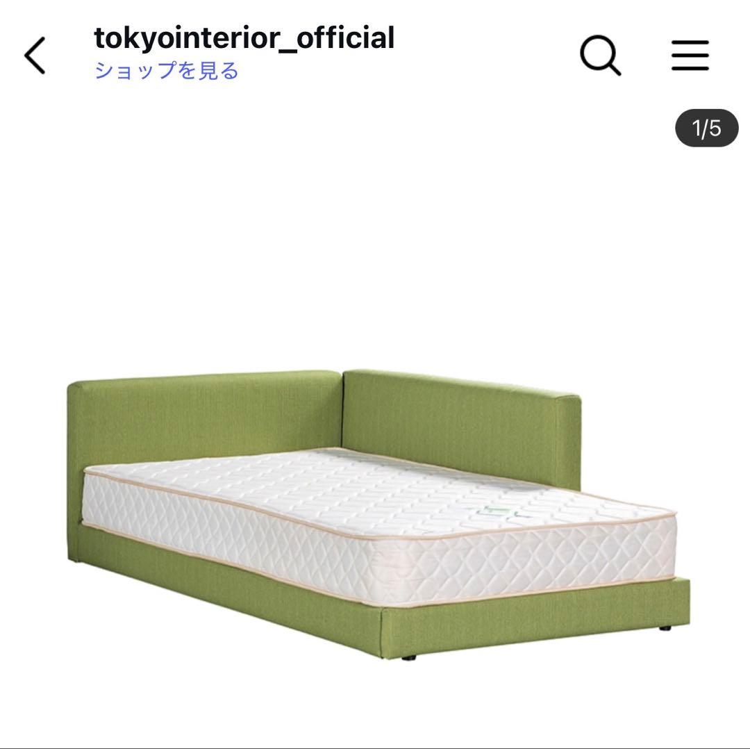 【週末限定値下げ】ベッドフレーム シングル 引取のみ／マットレス同時割引①