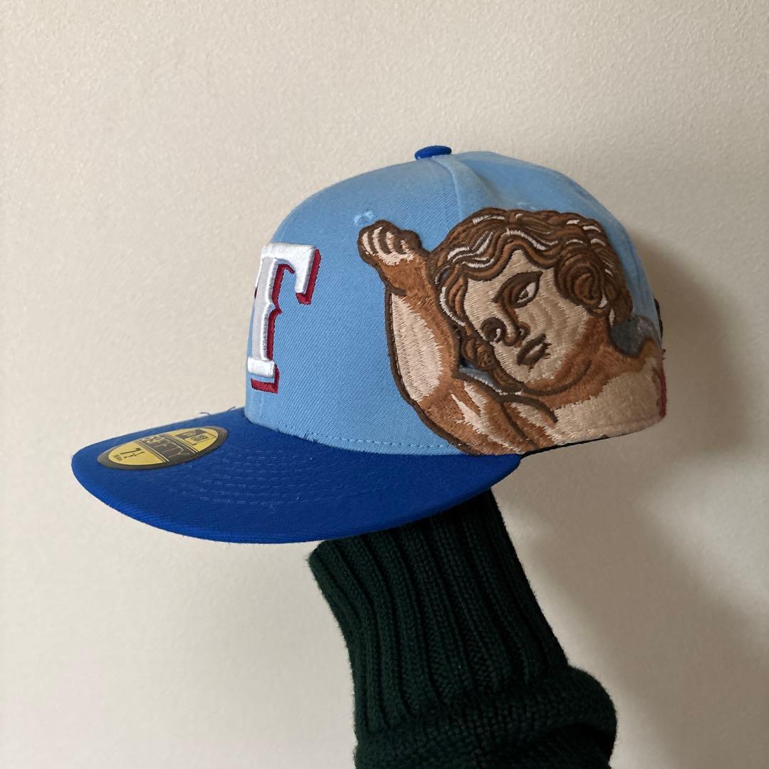 【別注】テキサスレンジャーズ ニューエラキャップ1/2 希少品