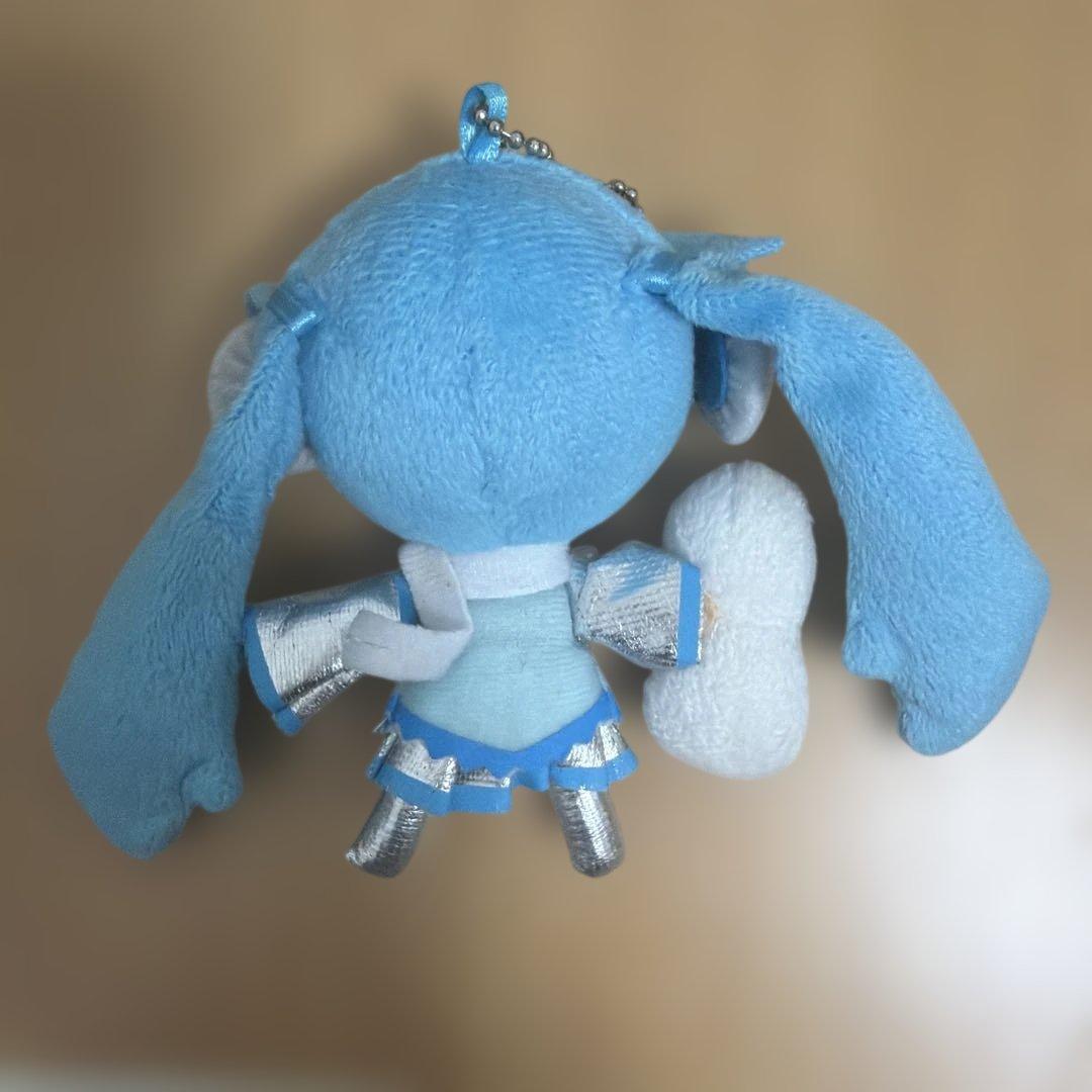 希少 初音ミク 雪ミク はちゅねミク ぬいぐるみ マスコット キーホルダー