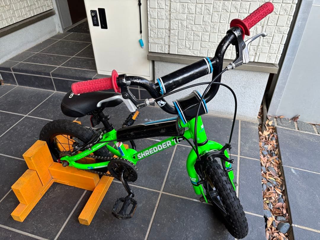 HARO SHREDDER-12 ギヤ比変更などカスタム総額5万円超
