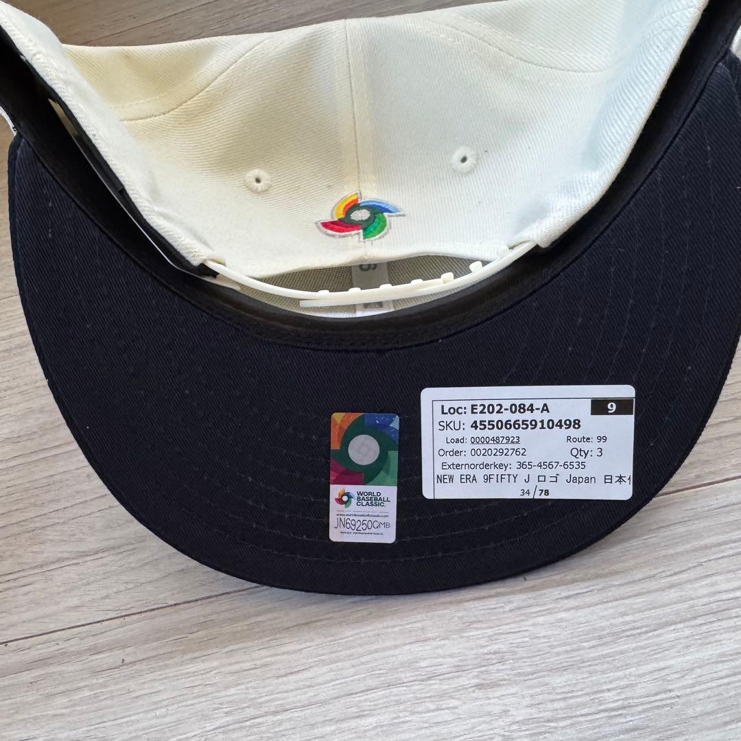 (新品)2026 WBC 日本代表 NEW ERA 9FIFTY キャップ