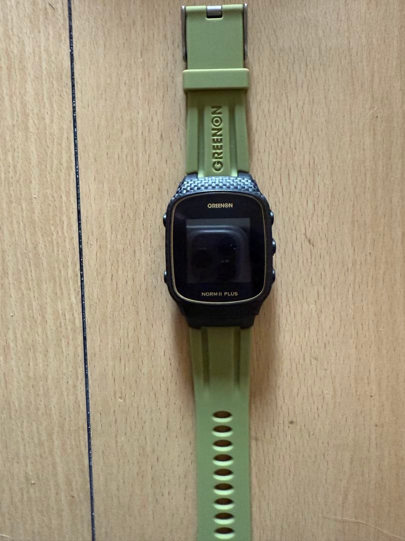 THE GOLF WATCH NORM II PLUS グリーンオン