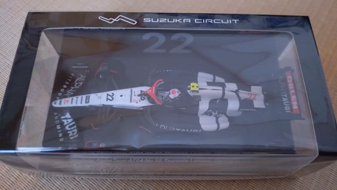 スパーク 1/43 アルファタウリ AT04 角田裕毅 日本GP 2023