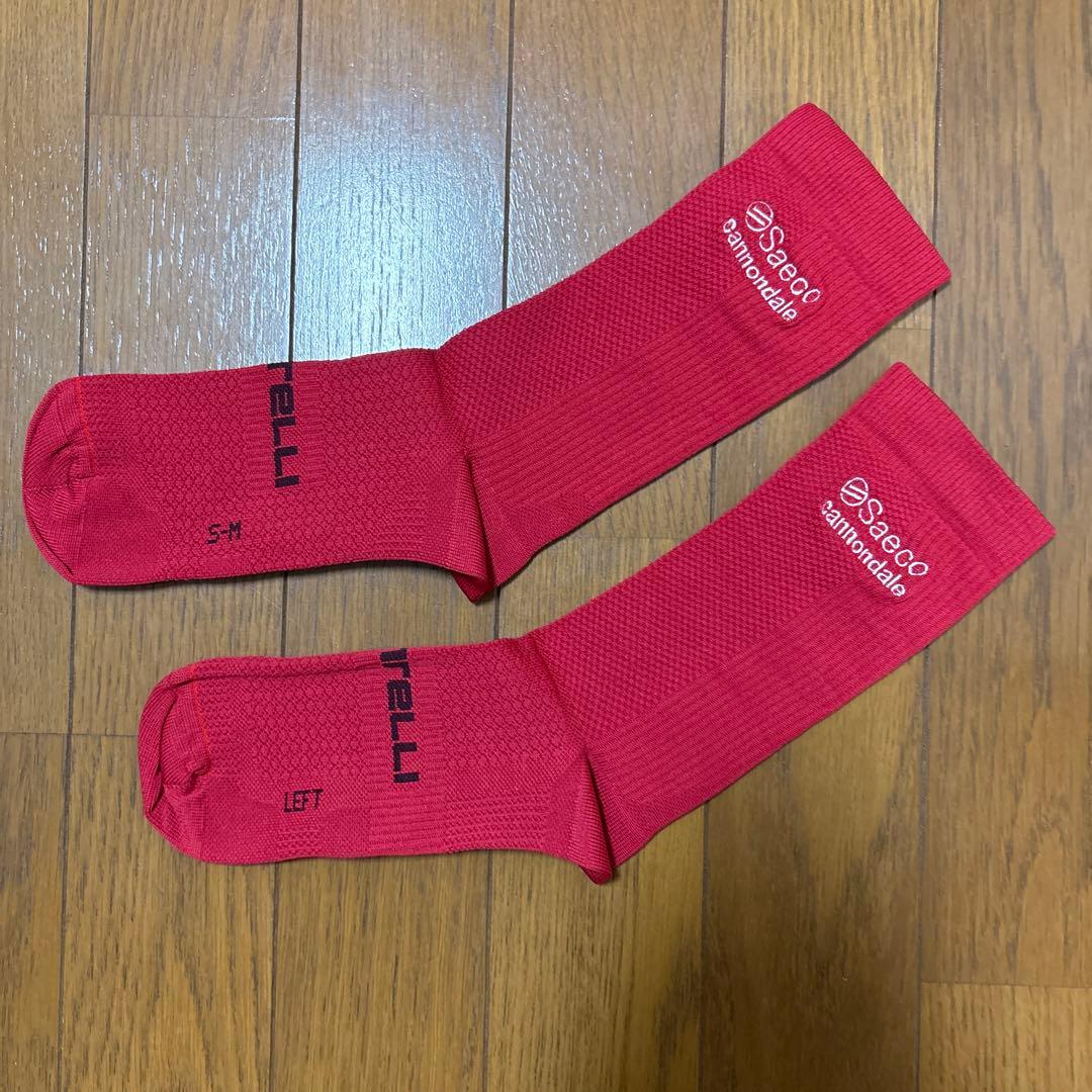 【新品】キャノンデール サエコ ジャージ、ビブ×2、ベスト ソックス 5点セット