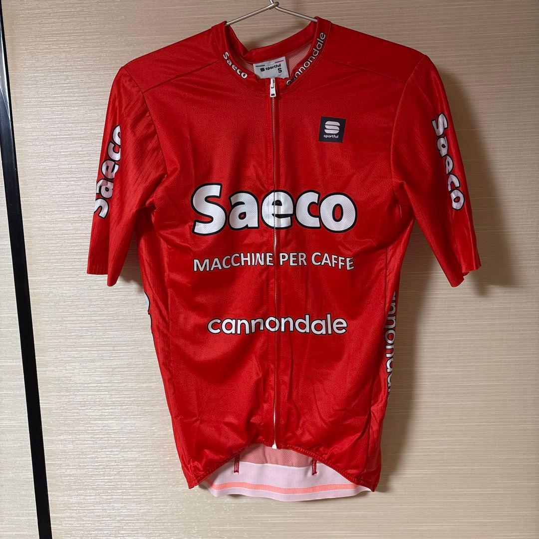 【新品】キャノンデール サエコ ジャージ、ビブ×2、ベスト ソックス 5点セット