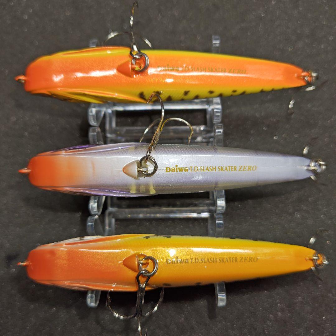 Daiwa T.D.SLASH SKATER ZERO ３個セット オールド