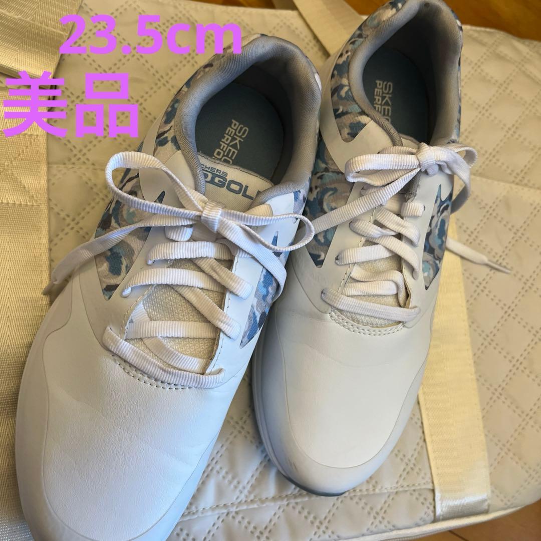 美品　SKECHERS ゴルフ  23.5cm レディースシューズ