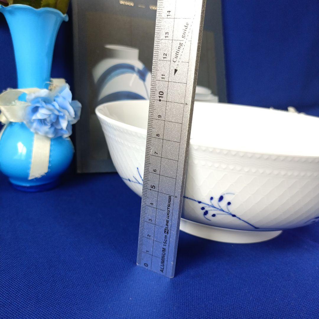 最終価格☆新品【ロイヤルコペンハーゲン】ブルーパルメッテ ボウル