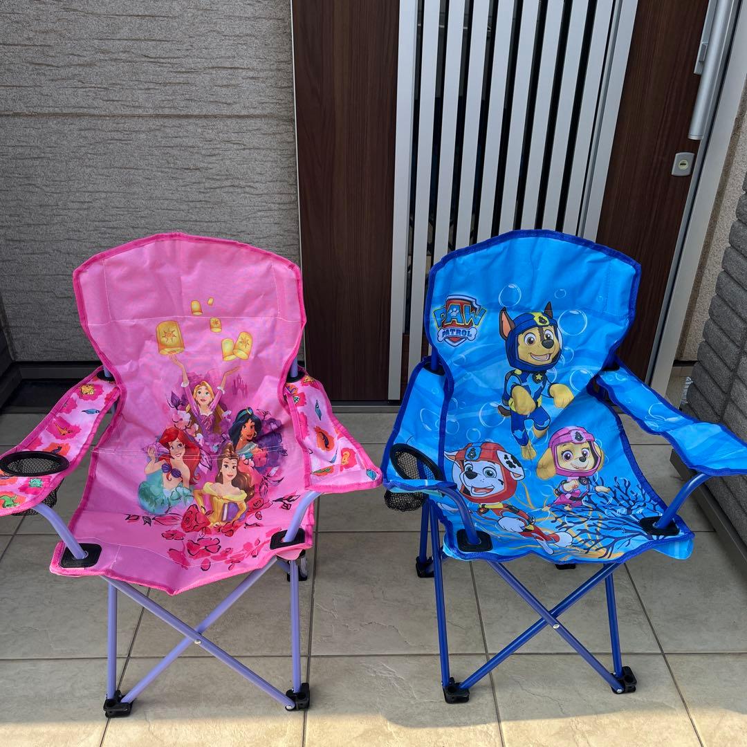 子供用アウトドアチェア 2点セット