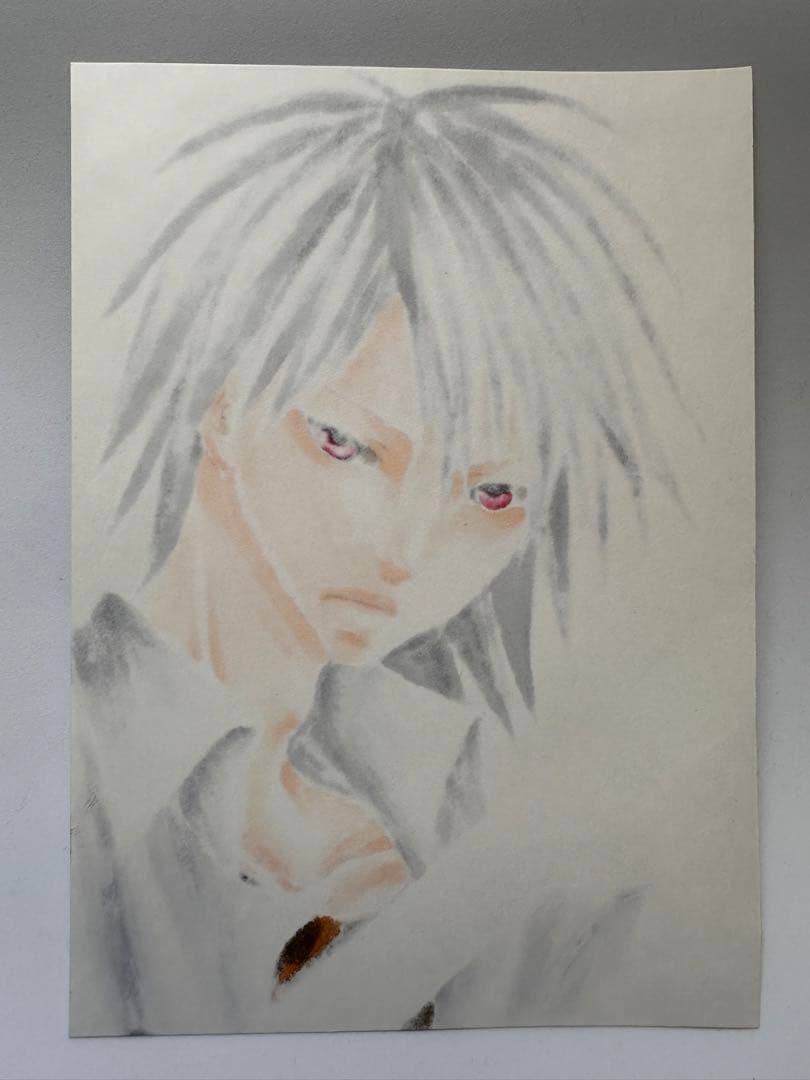 【美品】新世紀エヴァンゲリオン 渚カヲル　直筆画