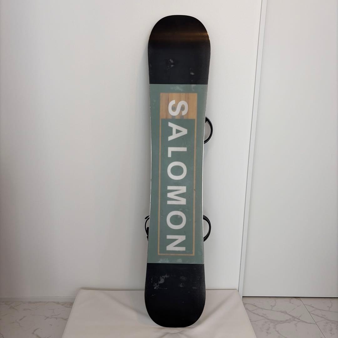 Salomon スノーボード 板　ビンディング カモフラージュ　ケース付き　❁