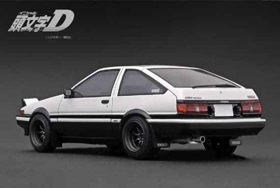 1/18 頭文字D 藤原文太フィギュア付き トヨタ86 スプリンタートレノ