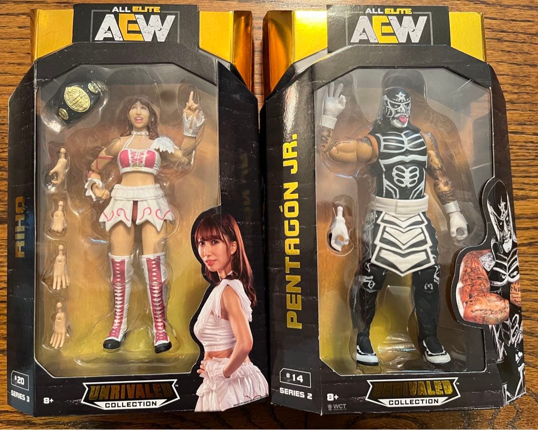プロレス AEW  フィギュア セット ケニーオメガ スティング wwe 新日
