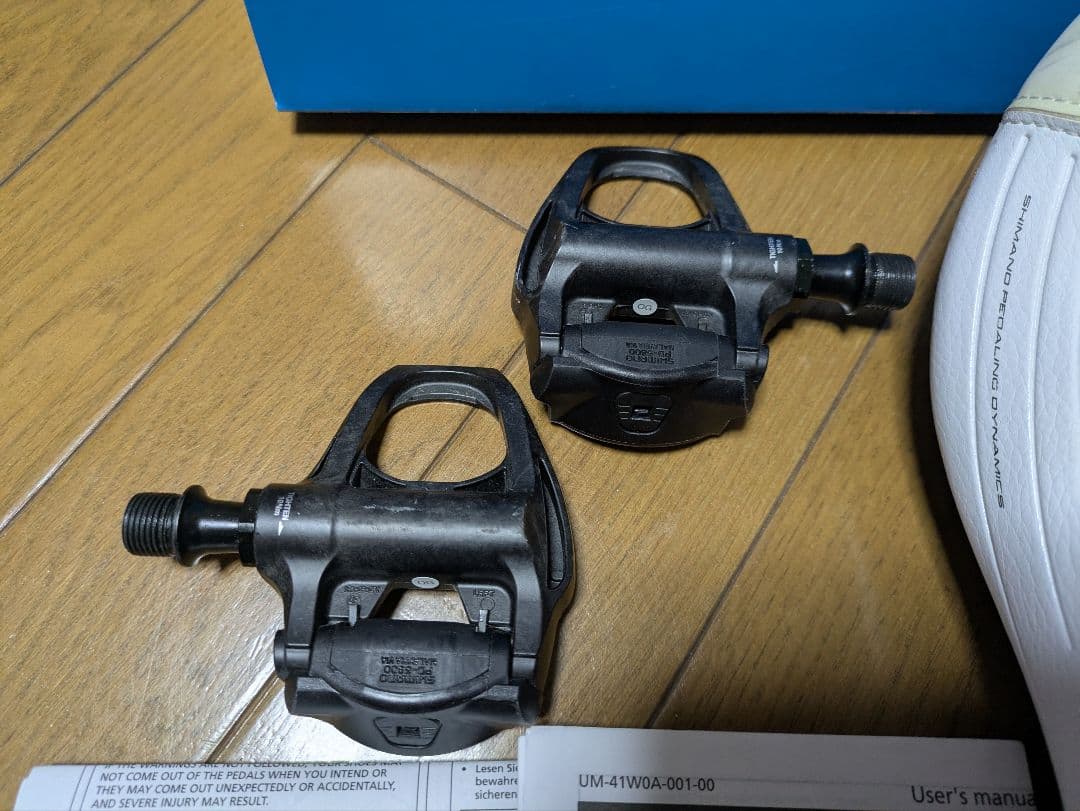 【27.8cm】シマノ RP3シューズ＆105ペダルセット（クリート・グリス付）