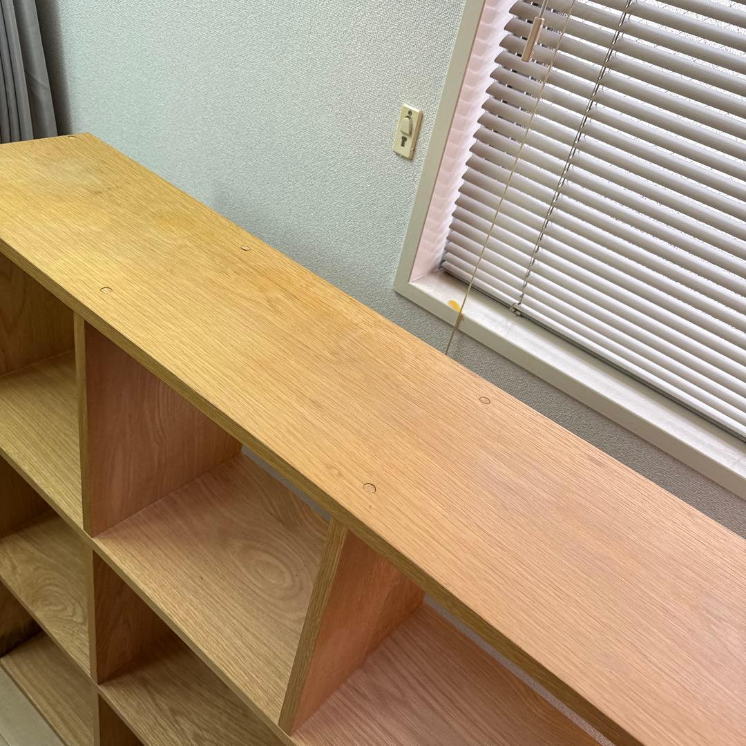 無印良品 スタッキングシェルフ ウォールナット 3×3段