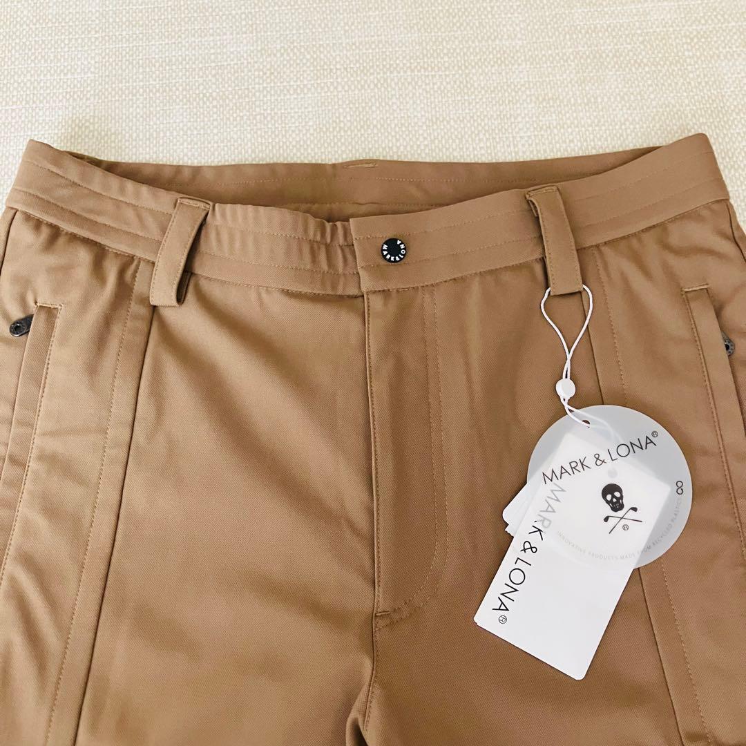 【新品タグ付】マークアンドロナ ハーフパンツ ゴルフ ロゴ 24年モデル 44