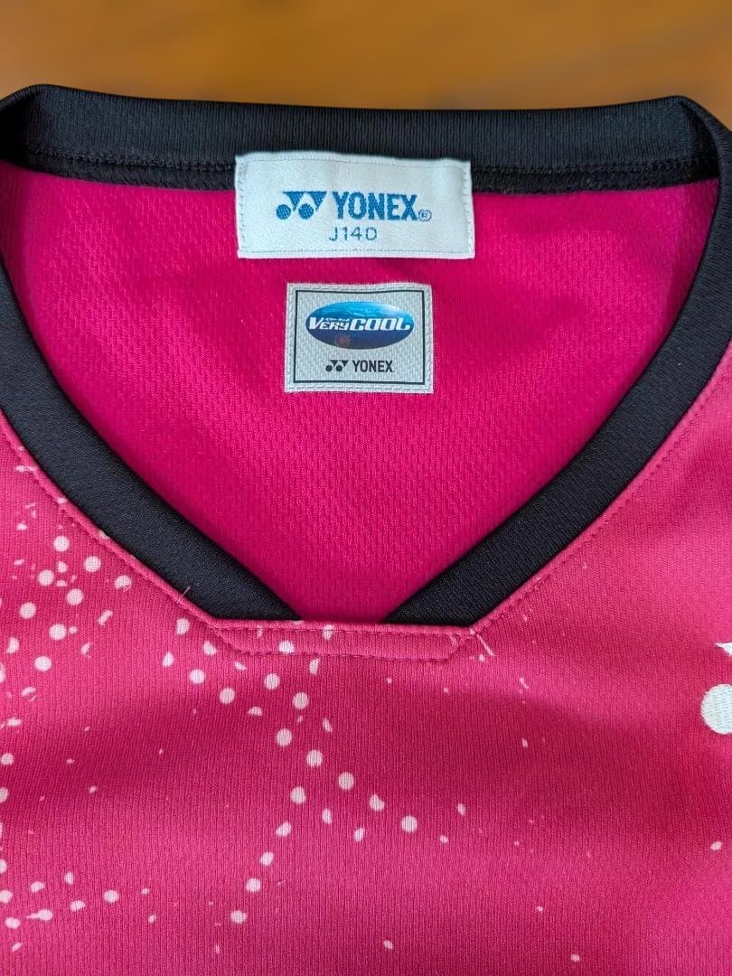 YONEXジュニアゲームシャツ