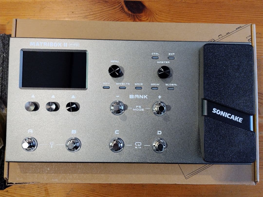 SONICAKE MATRIBOX II PROマルチエフェクター