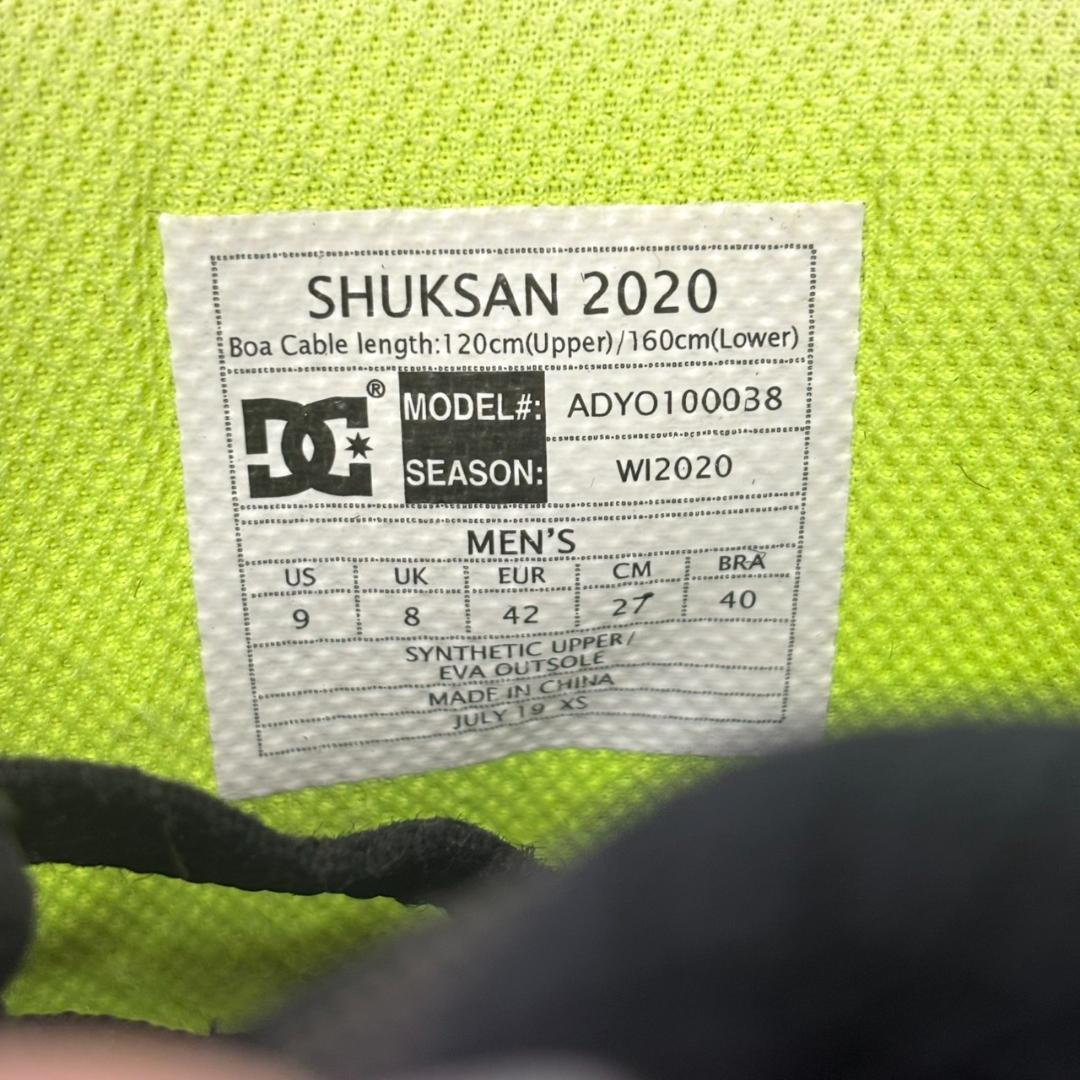 DC SHOECO スノーブーツ 27cm 2020 赤 SHUKSAN2020